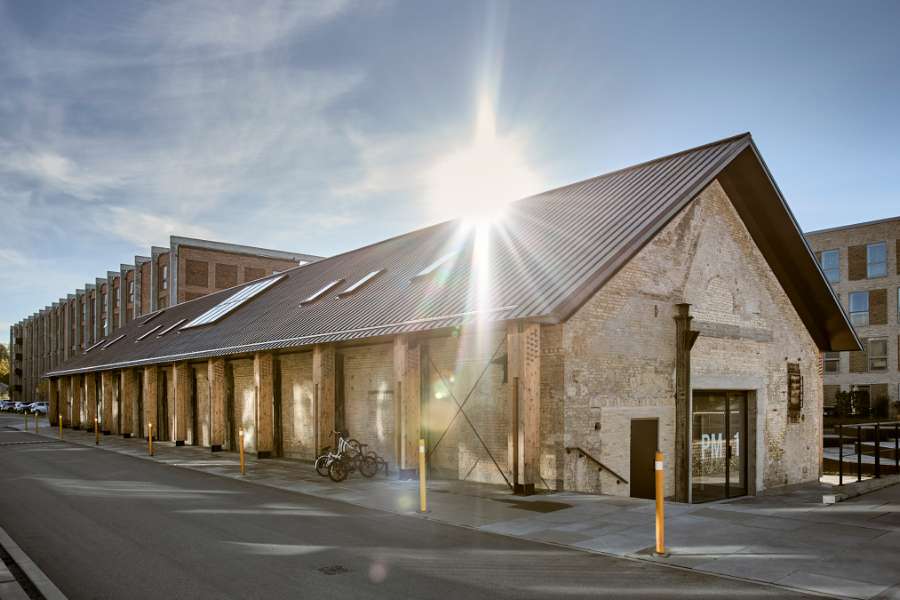 Old building gets a new “shell” in Dalum Paper Mill, Dalum Papirfabrik, Dalumvej 116, 5250 Odense, Denmark